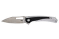 Couteau pliant CRKT Padawan 6075.CR manche acier inox et G10 noir 10,5cm + clip de poche
