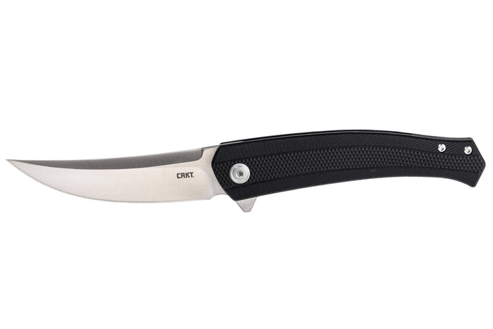 Couteau pliant CRKT Persian 7060.CR manche en nylon renforcé de fibre de verre noir 11cm + Clip de poche