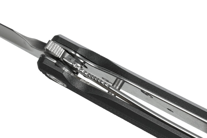 Couteau pliant CRKT Plus Large 3810 manche noir nylon et fibre de verre 11,5cm
