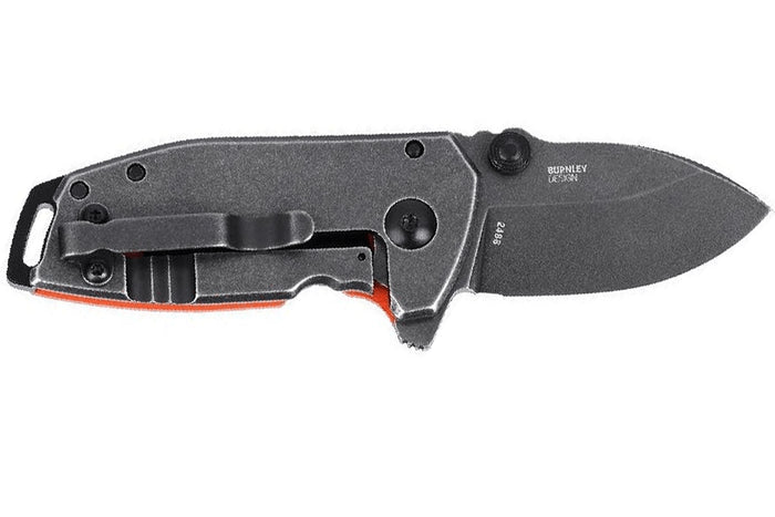 Couteau pliant CRKT Squid Compact 2486.CR manche G10 Orange 7,4cm