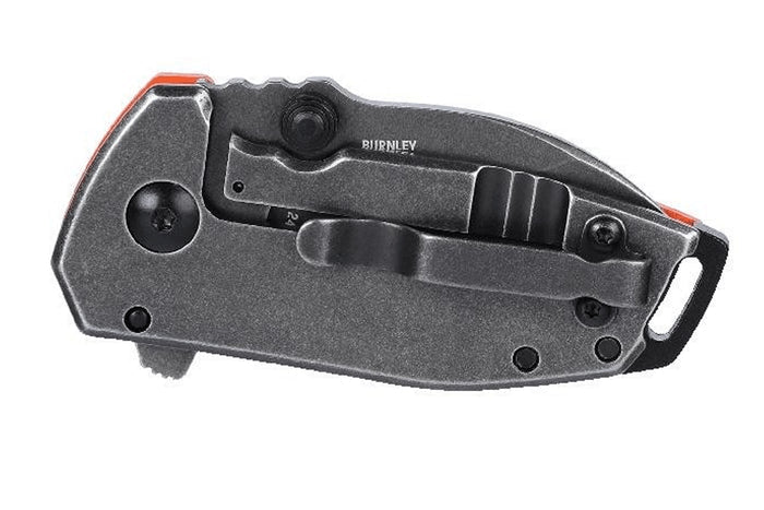 Couteau pliant CRKT Squid Compact 2486.CR manche G10 Orange 7,4cm
