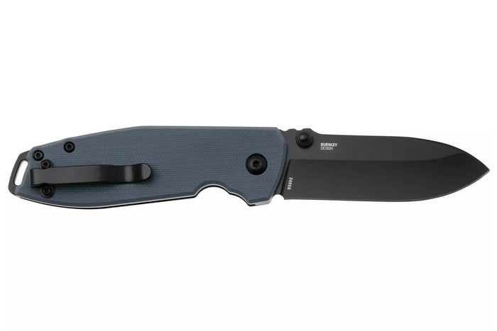 Couteau pliant CRKT SQUID XM 2495G.CR manche en G10 gris 10,4cm