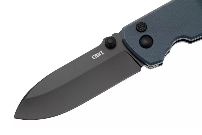 Couteau pliant CRKT SQUID XM 2495G.CR manche en G10 gris 10,4cm