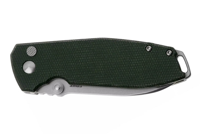 Couteau pliant CRKT SQUID XM 2495GR.CR manche en micarta vert 10,4cm
