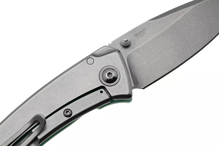Couteau pliant CRKT Tuna Compact 2522B.CR manche 9,6cm en G10 vert d'eau
