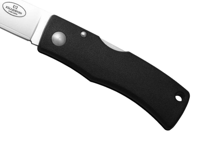 Couteau pliant Fallkniven U2 manche grilon noir 8,6cm