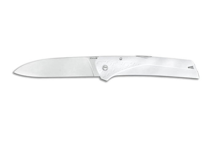 Couteau pliant Florinox Kiana manche polyamide / fibre de verre blanc 11,3cm