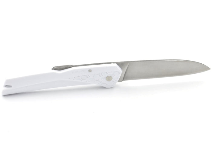 Couteau pliant Florinox Kiana manche polyamide / fibre de verre blanc 11,3cm