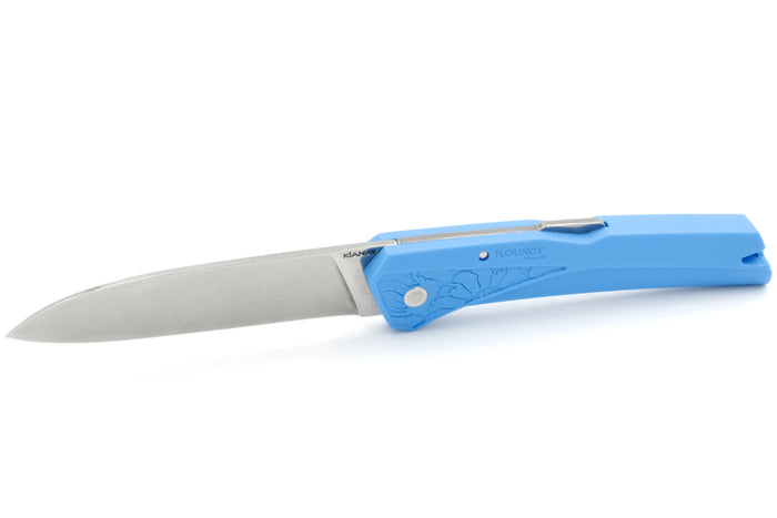 Couteau pliant Florinox Kiana manche polyamide / fibre de verre bleu 11,3cm