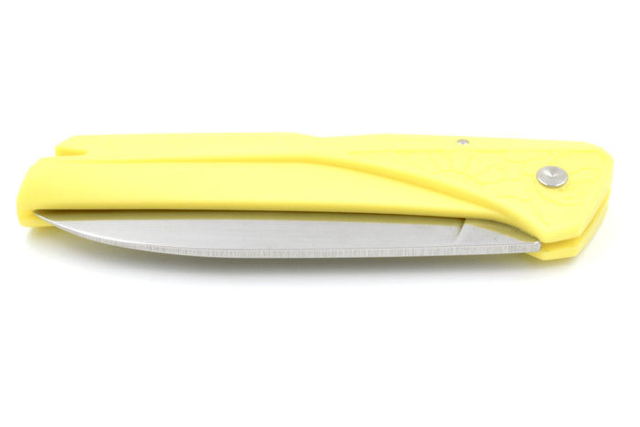 Couteau pliant Florinox Kiana manche polyamide / fibre de verre jaune 11,3cm