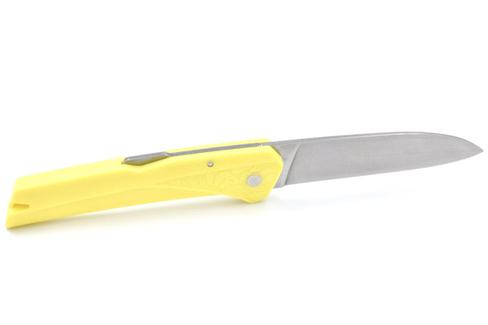 Couteau pliant Florinox Kiana manche polyamide / fibre de verre jaune 11,3cm