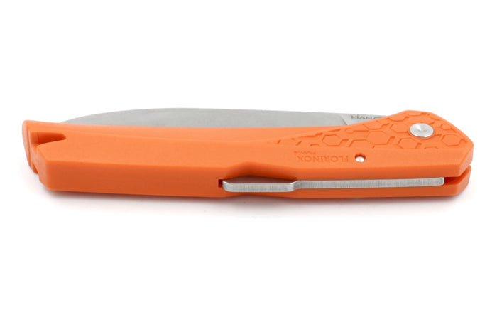 Couteau pliant Florinox Kiana manche polyamide / fibre de verre orange 11,3cm