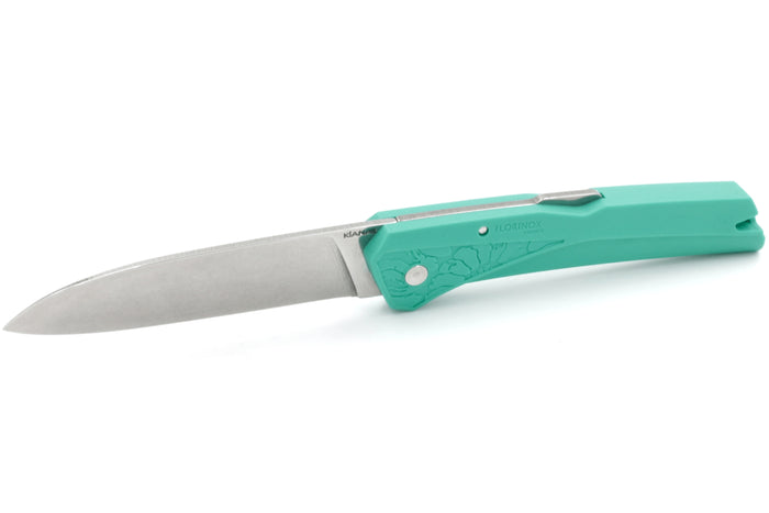 Couteau pliant Florinox Kiana manche polyamide / fibre de verre vert 11,3cm