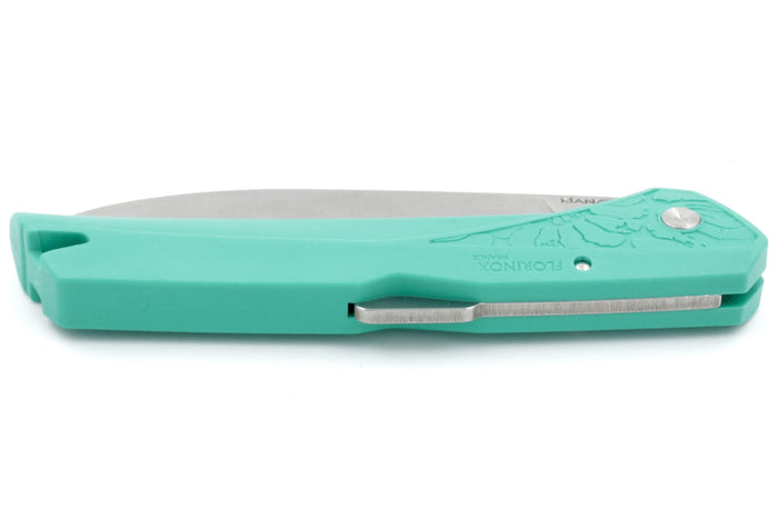 Couteau pliant Florinox Kiana manche polyamide / fibre de verre vert 11,3cm