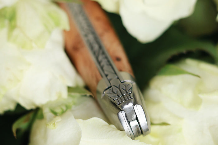 Couteau pliant Forge de Laguiole manche en genévrier 11cm