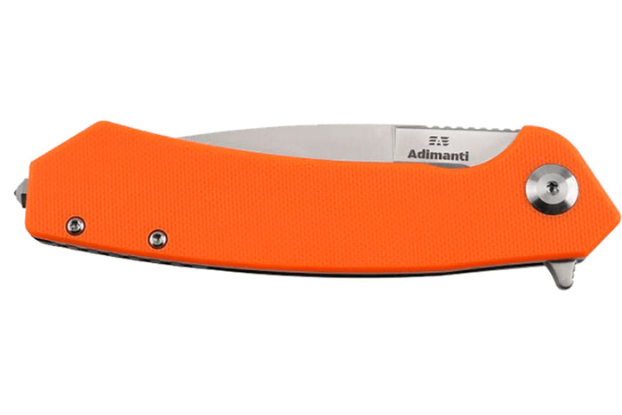Couteau pliant Ganzo Skimen GSKIMENOR manche en G10 orange 12cm