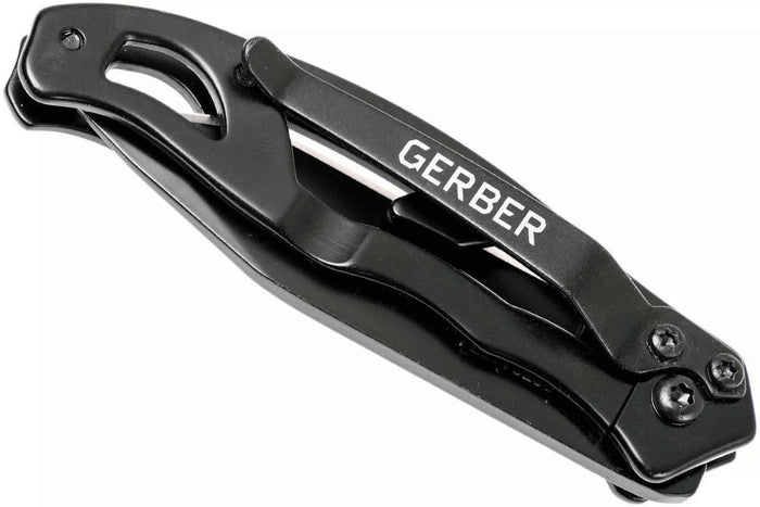 Couteau pliant Gerber Paraframe Mini Tanto GE003631 manche ajouré en acier 7,9cm