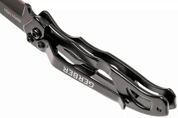 Couteau pliant Gerber Paraframe Mini Tanto GE003631 manche ajouré en acier 7,9cm