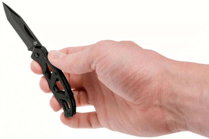 Couteau pliant Gerber Paraframe Mini Tanto GE003631 manche ajouré en acier 7,9cm