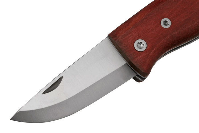 Couteau pliant Helle Raud S H663 manche en bois de bouleau 8cm