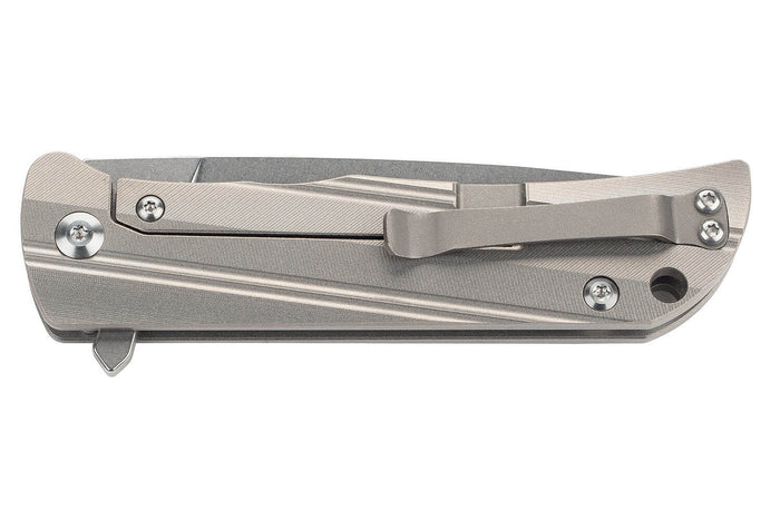 Couteau pliant Herbertz 533211 manche léger et robuste en titane 10,4cm