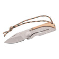 Couteau pliant Herbertz 578208 7.5cm inox/zebra avec lacet