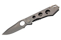 Couteau pliant Herbertz 587610 tout inox finition mat manche 10cm