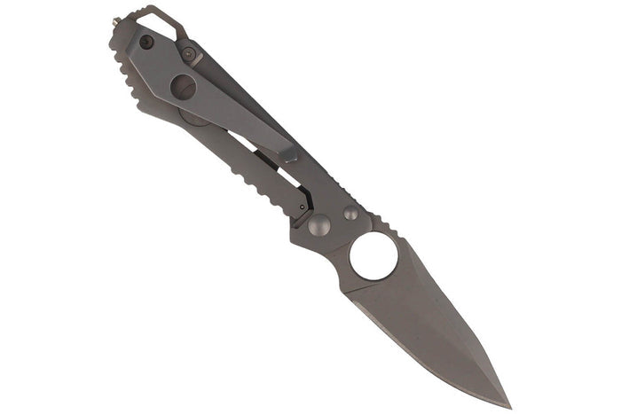 Couteau pliant Herbertz 587610 tout inox finition mat manche 10cm