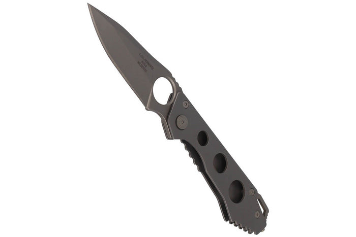 Couteau pliant Herbertz 587610 tout inox finition mat manche 10cm