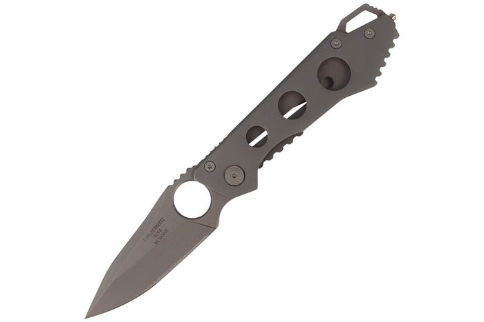 Couteau pliant Herbertz 587610 tout inox finition mat manche 10cm