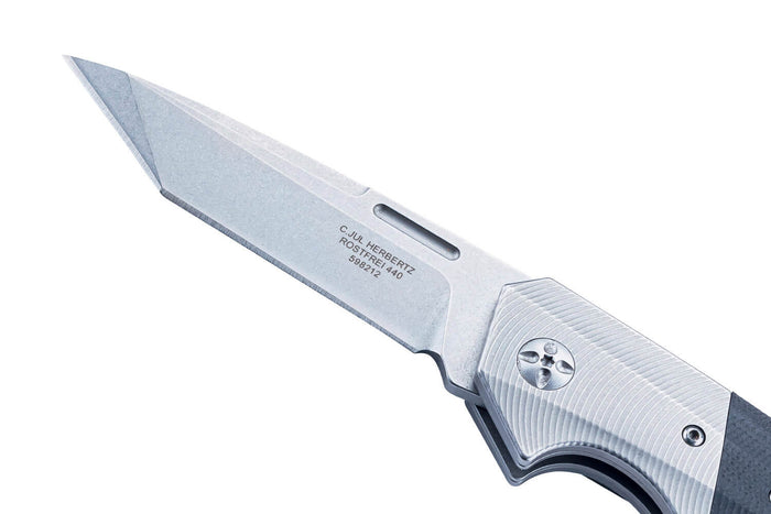 Couteau pliant Herbertz 598212 lame tanto manche antidérapant G10 11,7cm