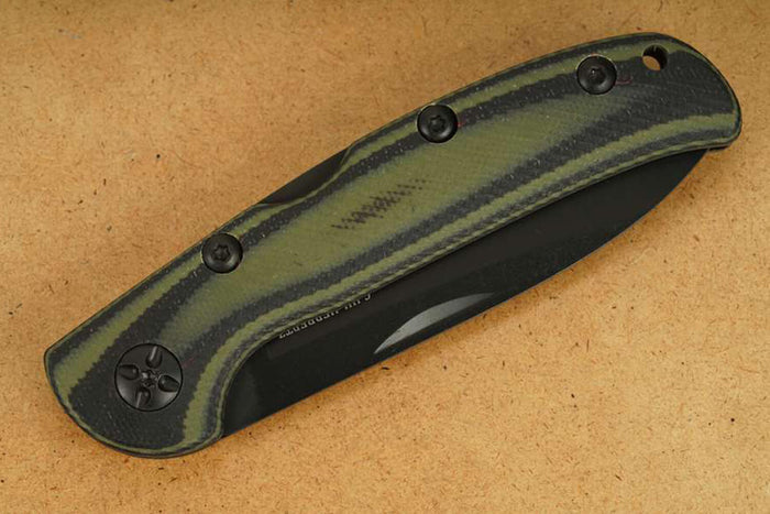 Couteau pliant Herbertz 598711 manche ergonomique G10 bicolore 10,5cm
