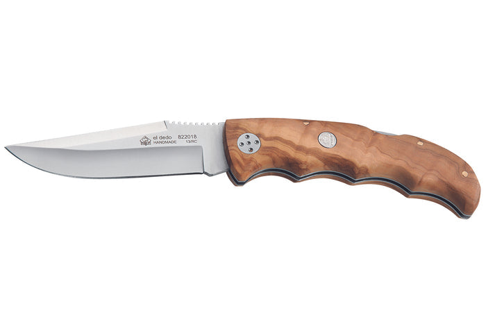 Couteau pliant Puma IP El Dedo 319211 manche olivier 11cm