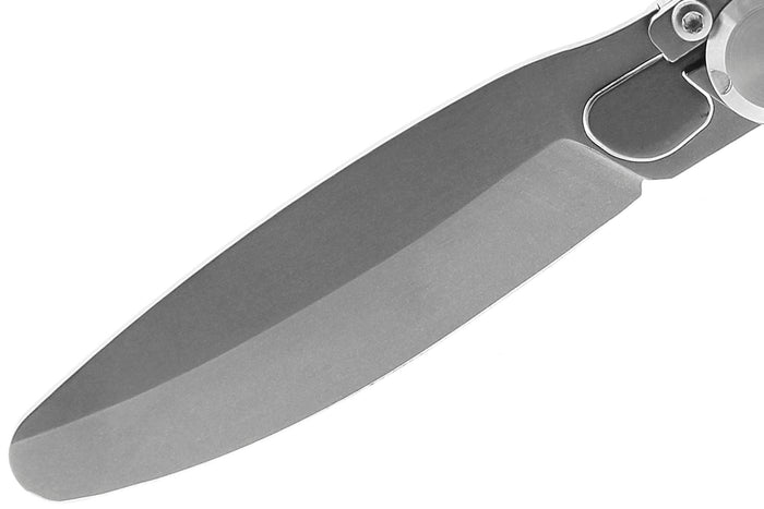 Couteau pliant K2 Kids 812173 manche inox décor super héros 9,5cm + étui suédine