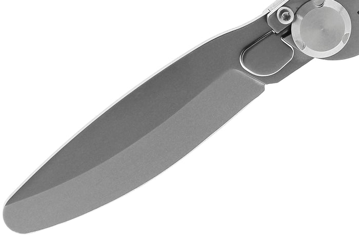 Couteau pliant K2 Kids 812175 manche inox décor montgolfières 9,5cm + étui suédine