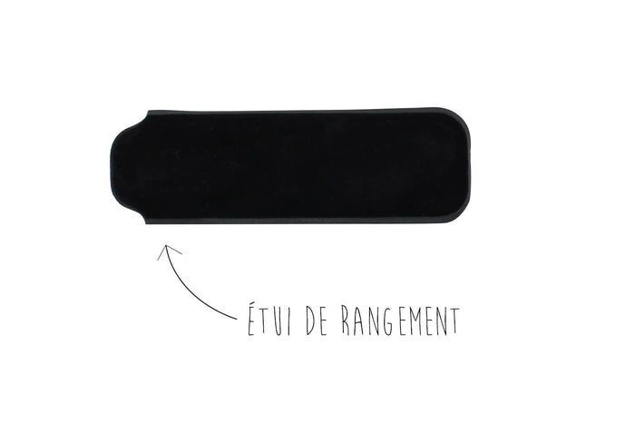 Couteau pliant K2.15M manche acier décor imprimé 3D jean 11,5cm