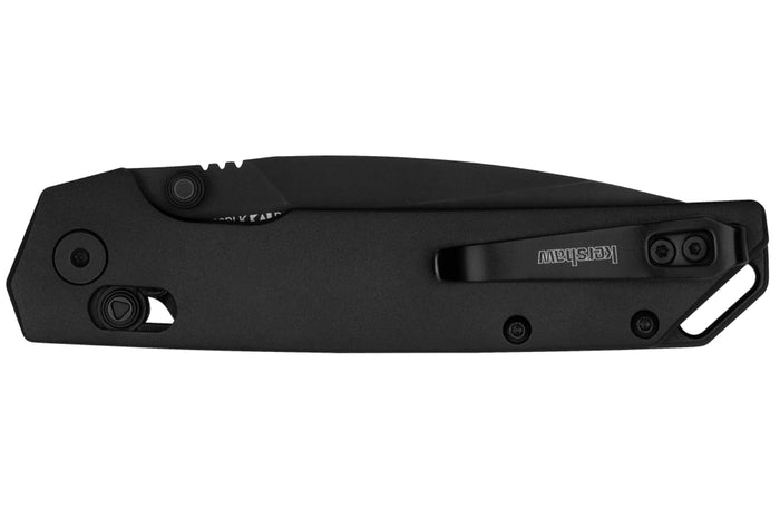 Couteau pliant Kershaw Iridium Black 2038BLK manche en aluminium noir 11cm