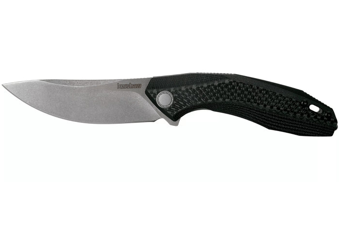 Couteau pliant Kershaw KS.4038 Tumbler manche en G10 et fibre de carbone noir 10,2cm
