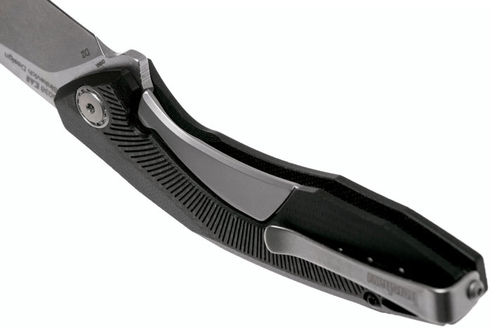 Couteau pliant Kershaw KS.4038 Tumbler manche en G10 et fibre de carbone noir 10,2cm
