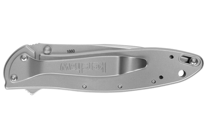 Couteau pliant Kershaw Leek KS.1660 manche en acier inox 10,2cm