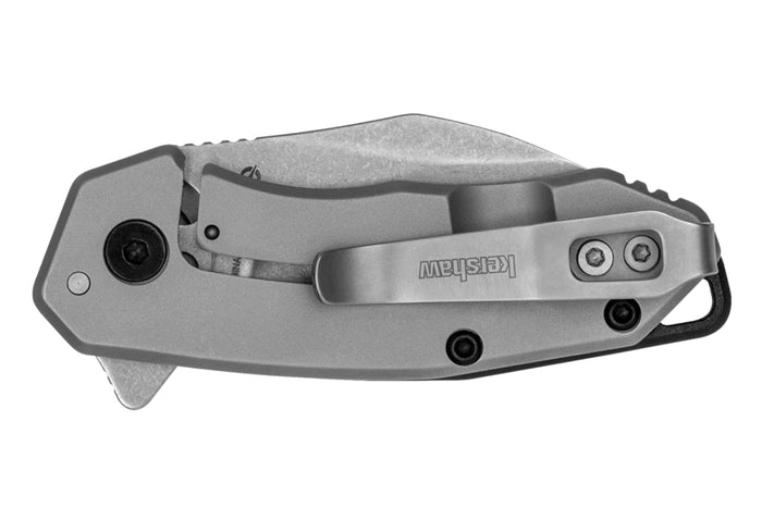 Couteau pliant Kershaw Rate KS.1408 manche en acier inoxydable 7,6cm