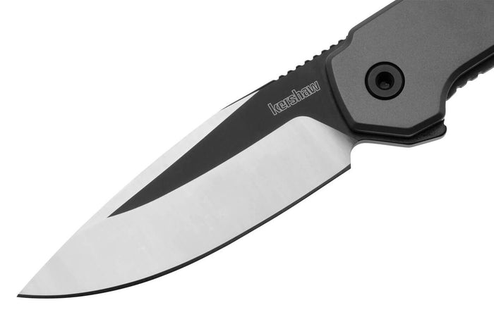 Couteau pliant Kershaw Thermal 1411 manche en acier inoxydable gris 10,4cm