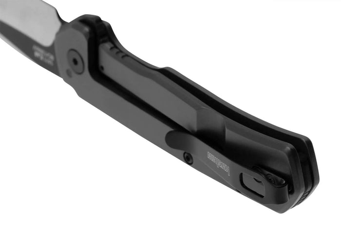 Couteau pliant Kershaw Thermal 1411 manche en acier inoxydable gris 10,4cm