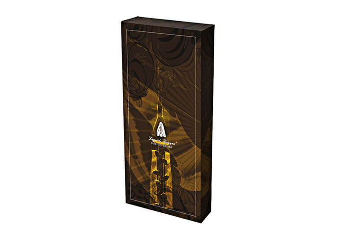 Couteau pliant Laguiole Bougna Baroque 12cm bois marron