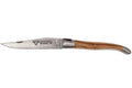 Couteau pliant Laguiole en Aubrac en olivier manche 12cm