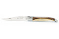 Couteau pliant Laguiole Village manche en pistachier 12cm avec mitre