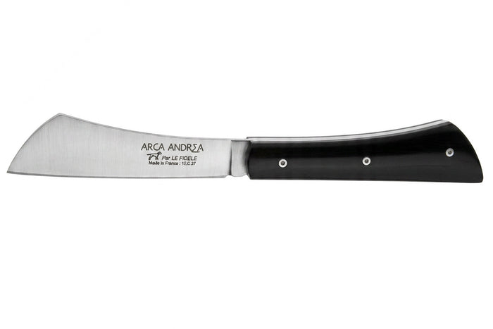 Couteau pliant Le Fidèle L'Arca Andrea 10,5cm en bois d'ébène