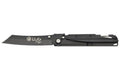 Couteau pliant LUG Higo Titanium LUSP3THB manche en acier et G10 noir 11cm