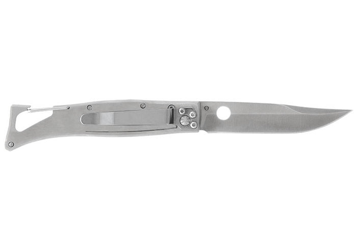 Couteau pliant Lug SP1SBB manche en G10 11cm noir et bleu avec clip