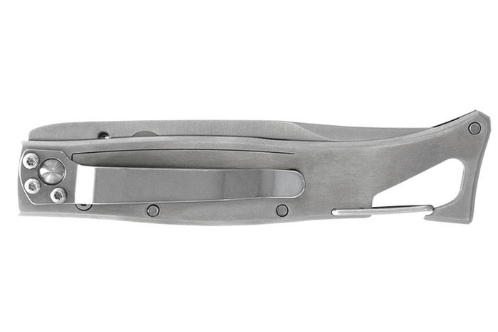 Couteau pliant Lug SP1SBB manche en G10 11cm noir et bleu avec clip